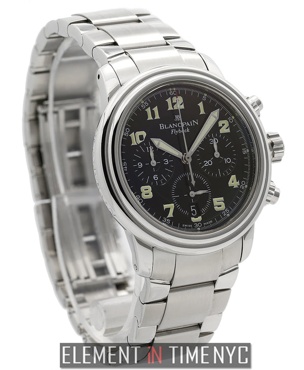 Flyback Chronograph Stainless Steel Black Dial 1999