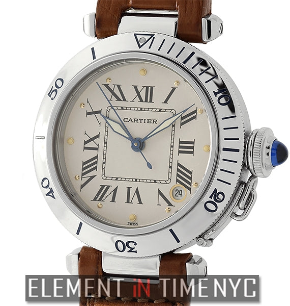 Pasha 35mm Stainless Steel Beige Dial Automatic