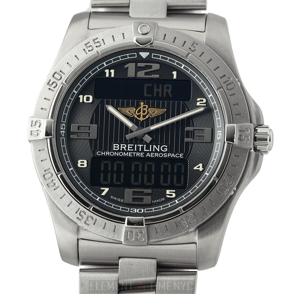 Breitling Aerospace Avantage 42mm Titanium Black Dial E79362