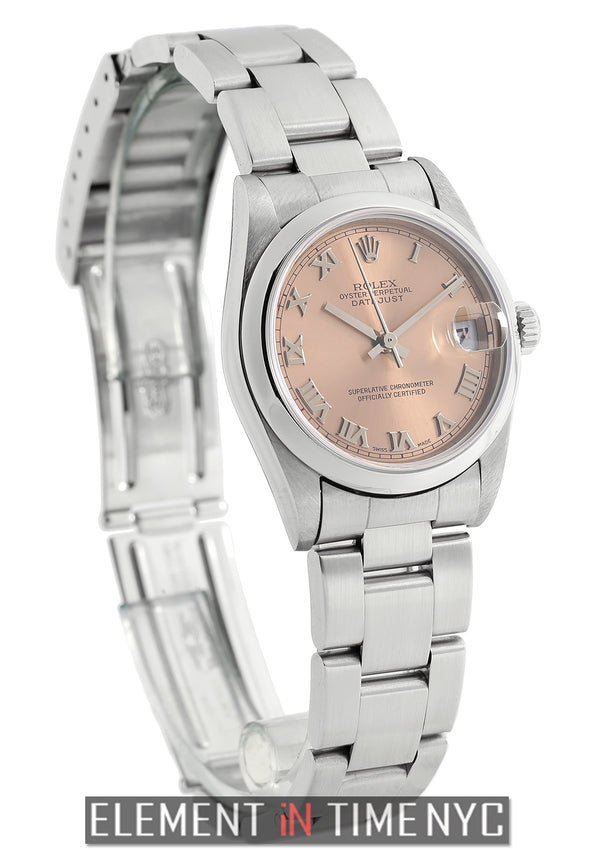 Mid-Size 31mm Stainless Steel Salmon Roman Dial 2000