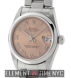 Mid-Size 31mm Stainless Steel Salmon Roman Dial 2000