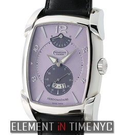 Kalpa XL Hebdomaire 8-Day Stainless Steel 37mm Lilac Dial
