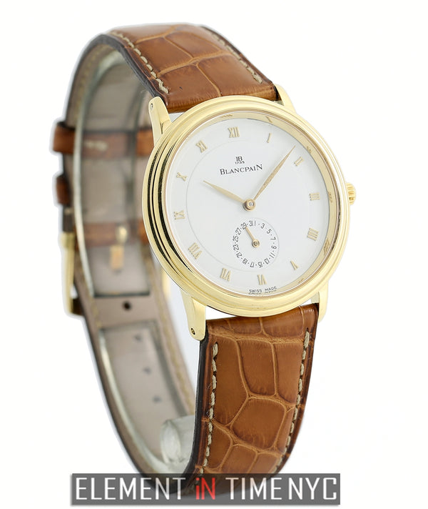 18k Yellow Gold 34mm White Dial Automatic