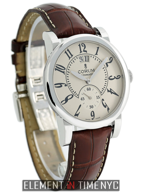 Grande Date Stainless Steel 42mm Silver Dial