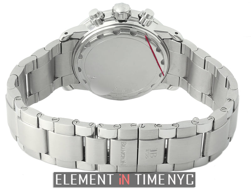Flyback Chronograph 38mm Stainless Steel Silver Dial