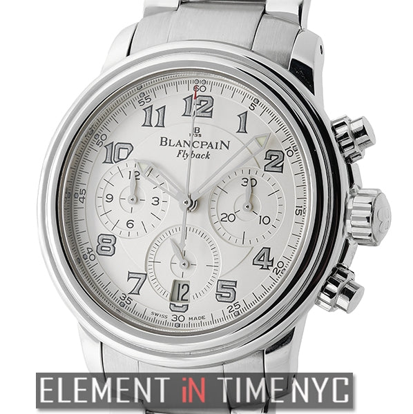 Flyback Chronograph 38mm Stainless Steel Silver Dial