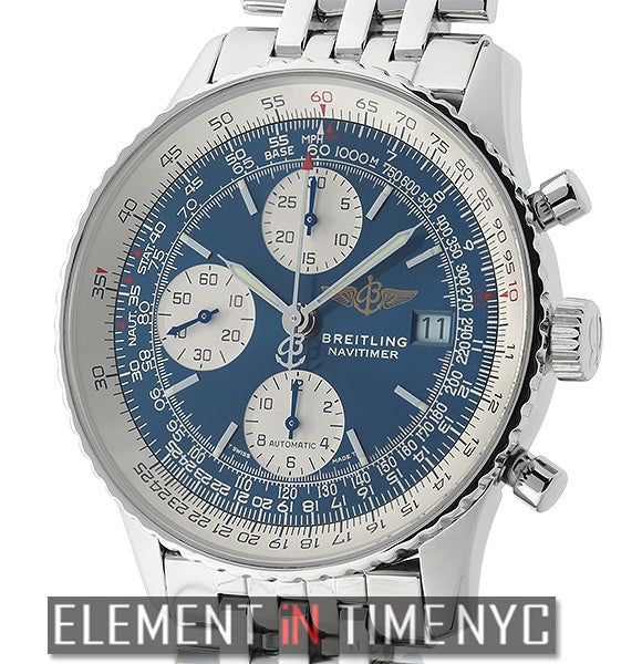 Old Navitimer II Stainless Steel Blue Dial 41mm