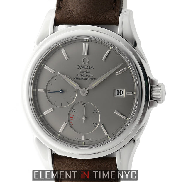 Co-Axial Power Reserve Stainless Steel 39mm Grey Dial