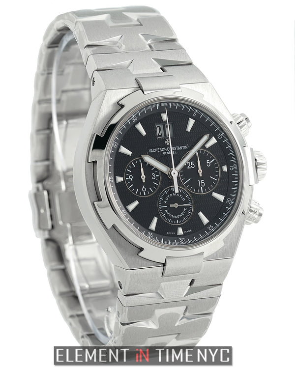 Chronograph 42mm Stainless Steel Black Dial