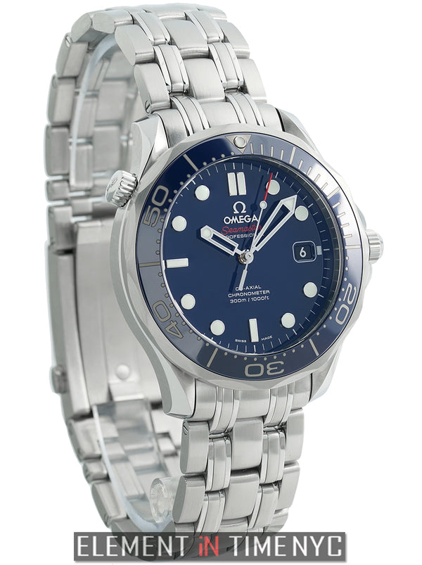 Diver 300 M Co-Axial 41mm Steel Blue Dial