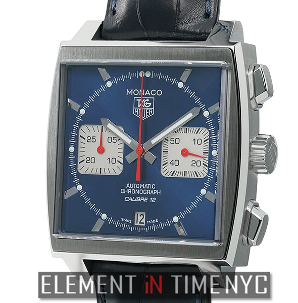Chronograph Stainlesss Steel Blue Dial Caliber 12