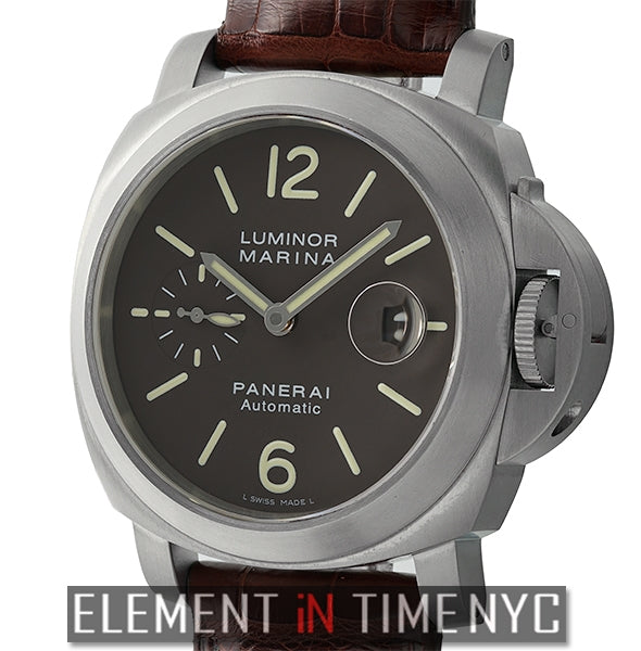 Officine Panerai Luminor Marina 44mm Titanium Brown Dial L Series