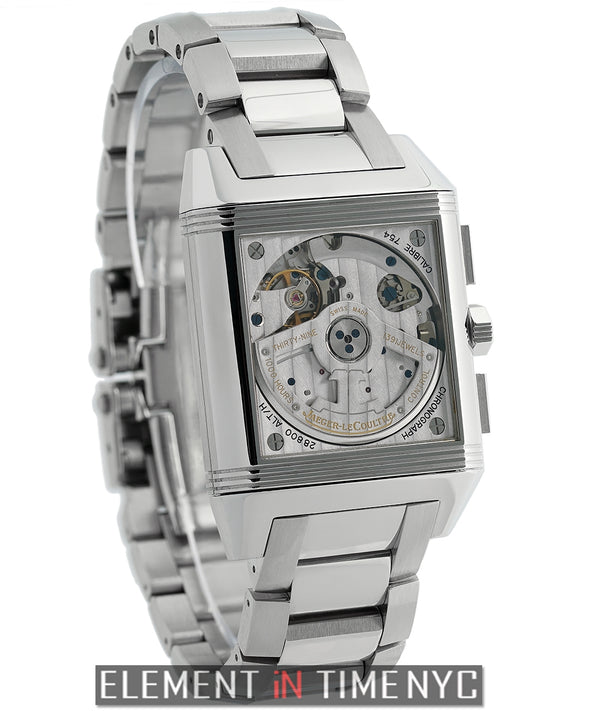 Squadra Chronograph GMT Stainless Steel 35mm Silver Dial