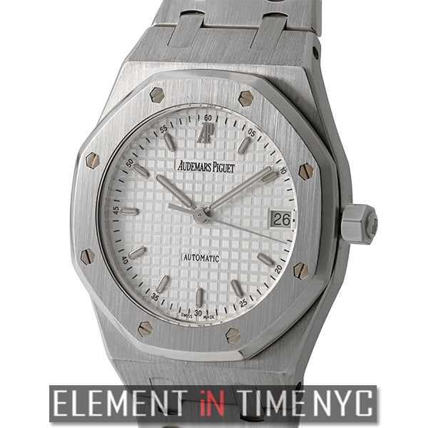 Stainless Steel 36mm White Dial