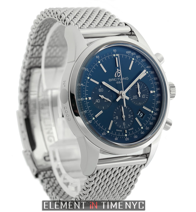 Chronograph 43mm Steel Blue Dial Limited Edition 2013