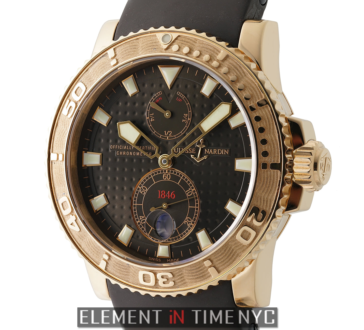 Ulysse nardin maxi cheap marine rose gold