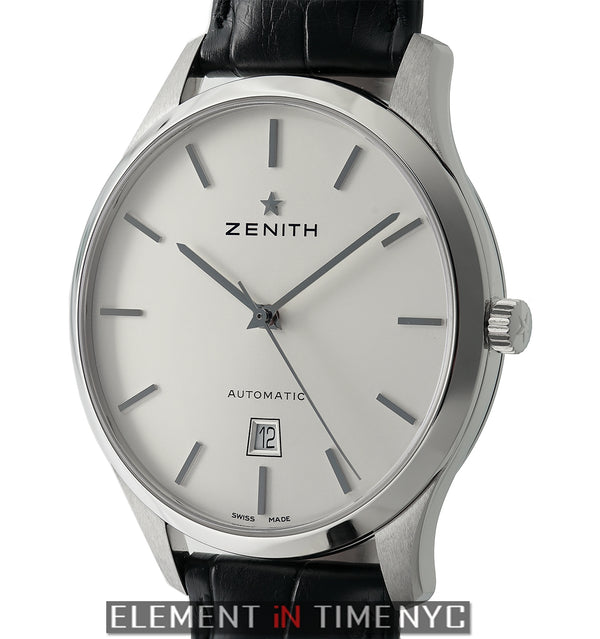 Captain Central Second Stainless Steel 40mm Silver Dial
