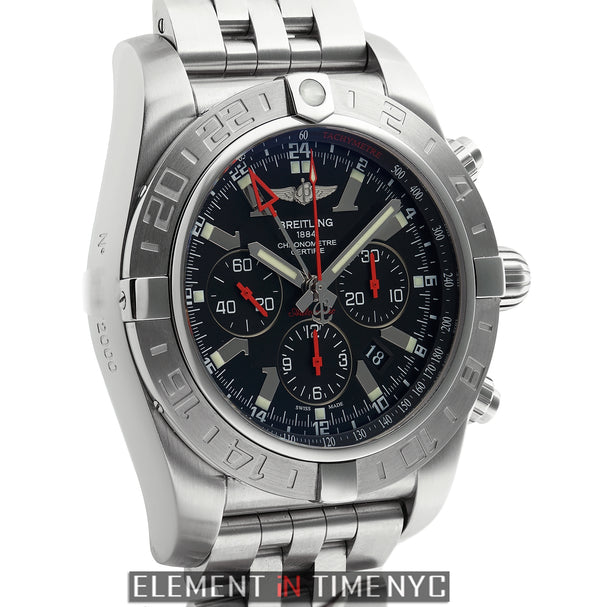Chronograph GMT Black Dial Stainless Steel Limited Ed 2012