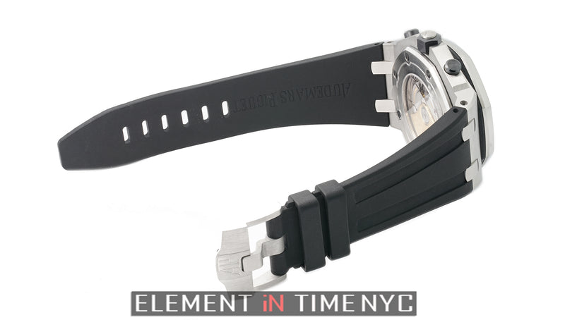 Stainless Steel 42mm Black Dial