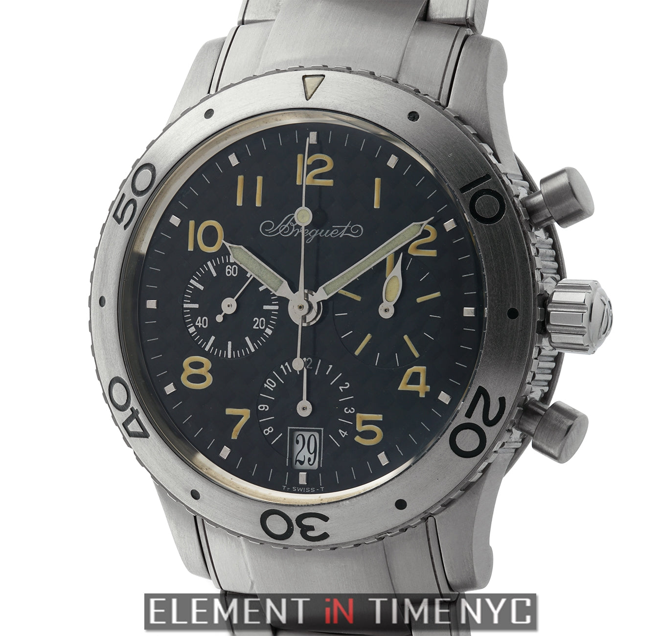 Breguet Type XX Transatlantique Flyback Chronograph Titanium