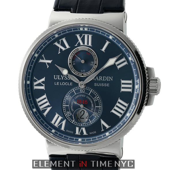 Chronometer Stainless Steel 43mm Blue Dial