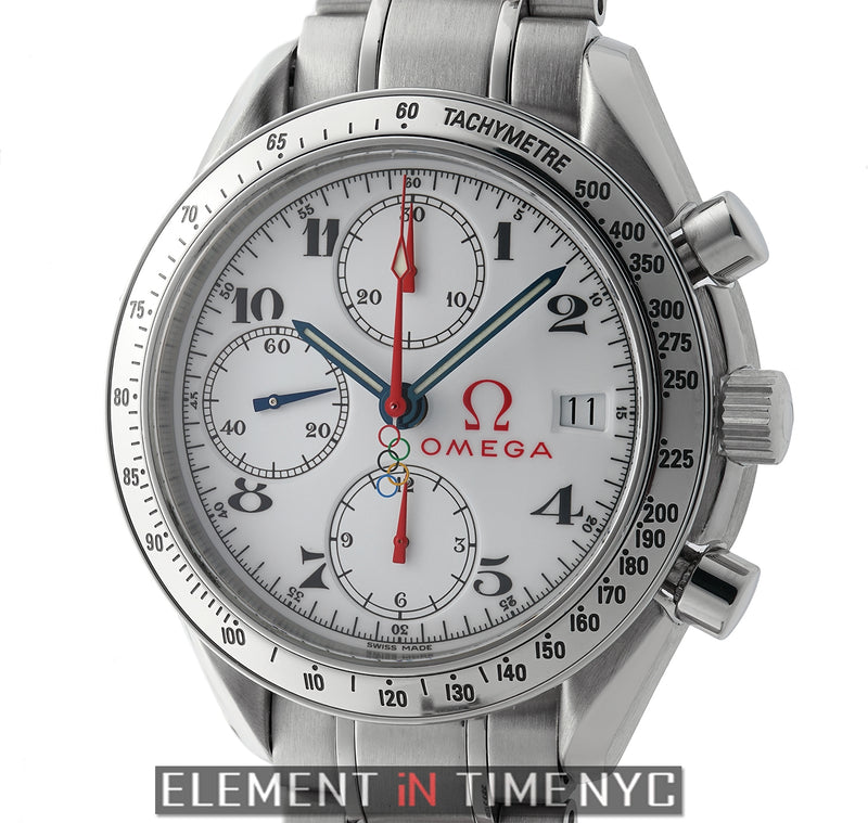 Olympic Collection Timeless Steel 39mm White Dial