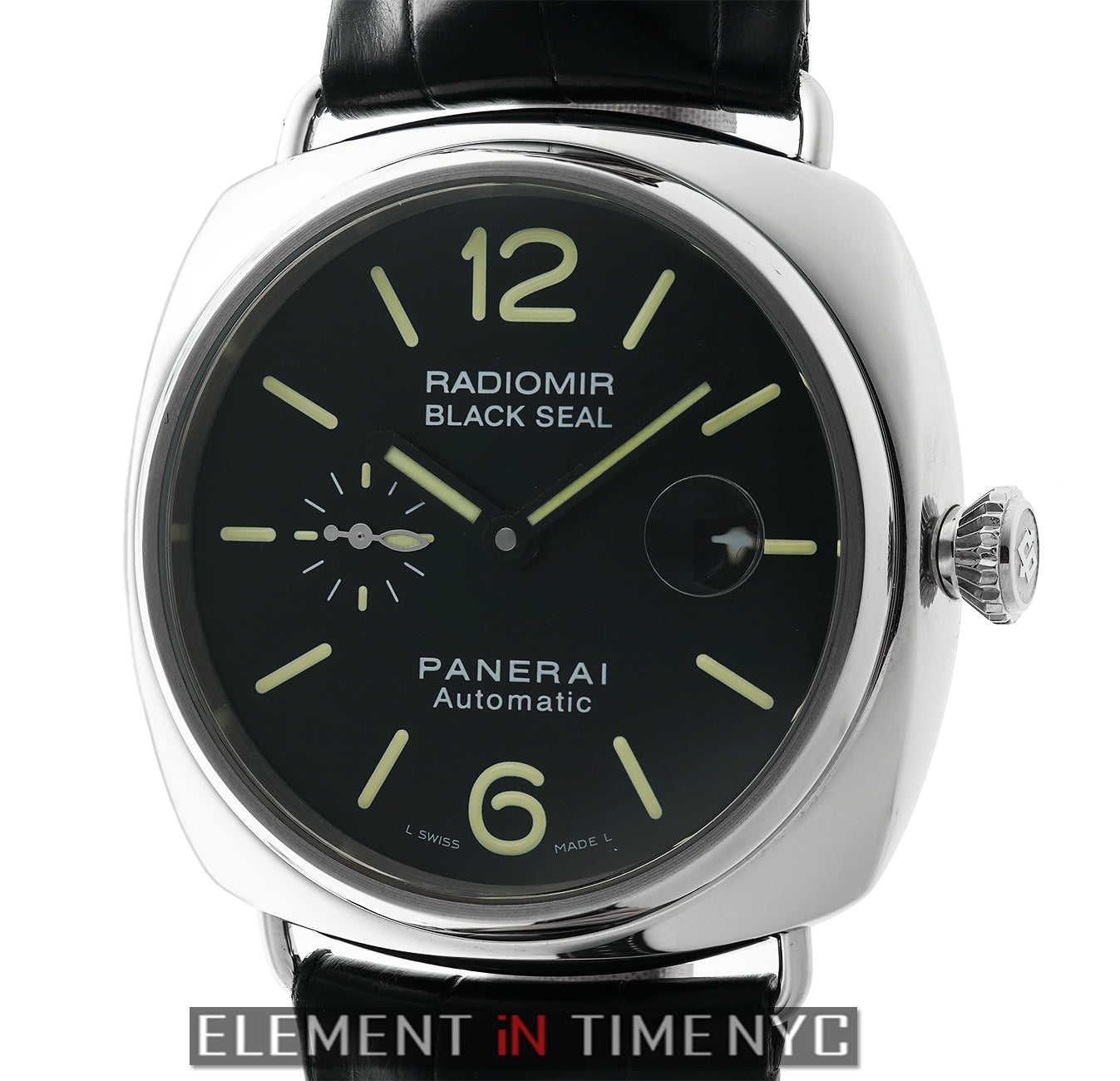 Panerai Radiomir Black Seal Steel 45mm Black Dial N Series PAM 287