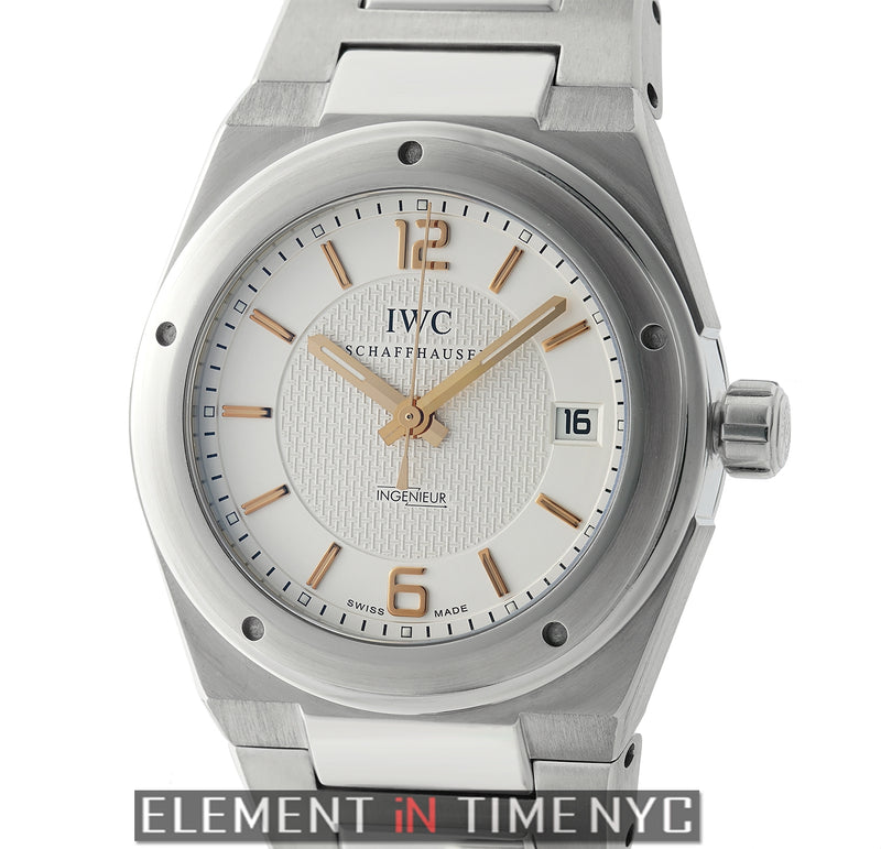 Stainless Steel 40mm Silver Dial Automatic