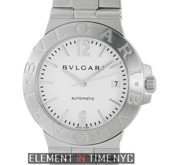 Stainless Steel 38mm White Dial Automatic