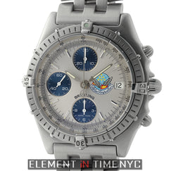 Blue Impulse Chronograph  Stainless Steel 39mm Silver Dial 1997