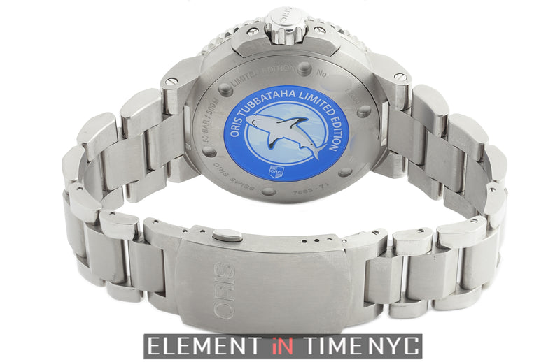 Tubbataha Limited Edition Diver's Titanium Watch Blue Dial