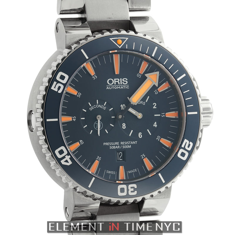 Tubbataha Limited Edition Diver's Titanium Watch Blue Dial