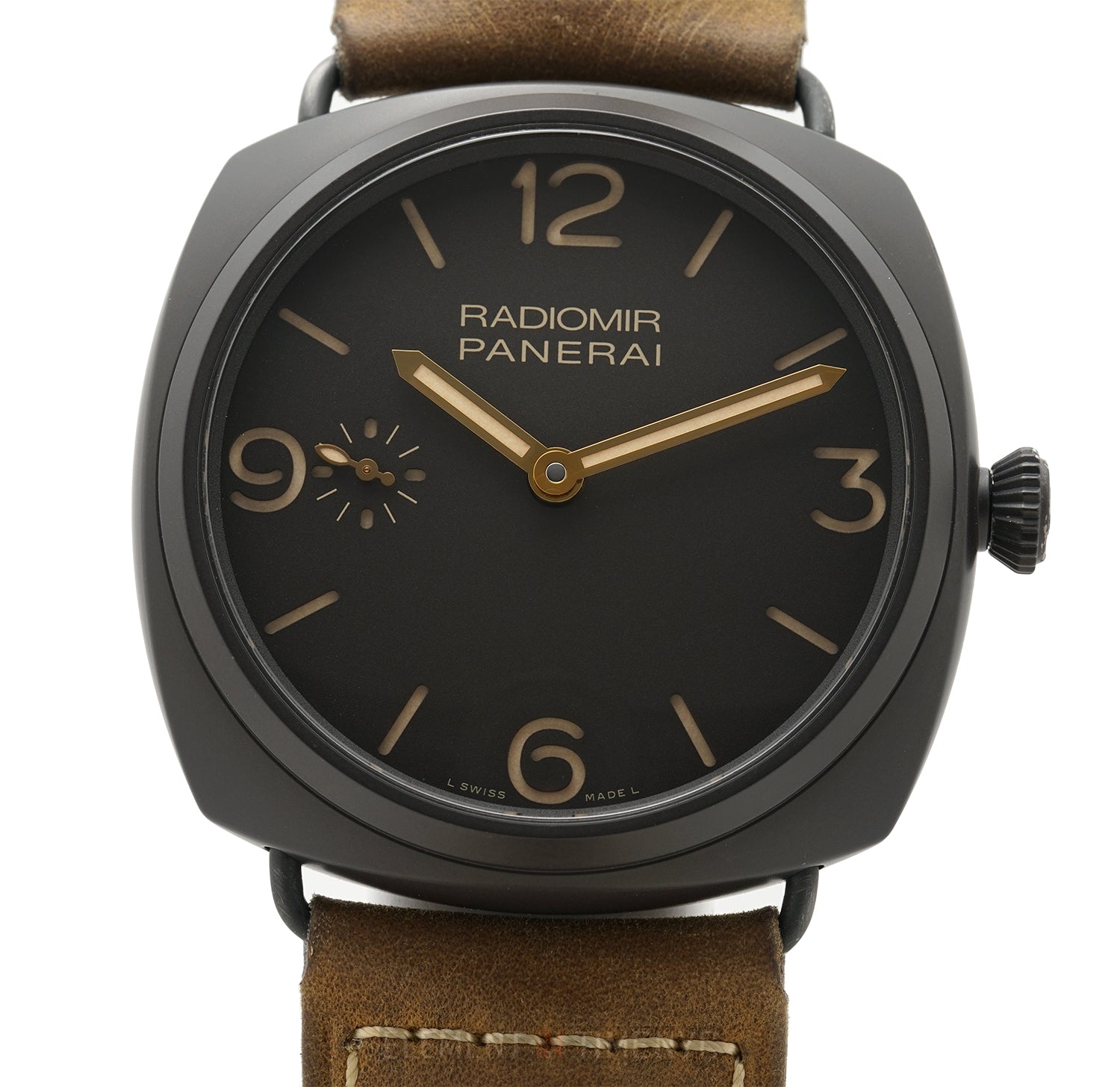 Officine Panerai Radiomir Composite Black Sandwich Dial 47mm