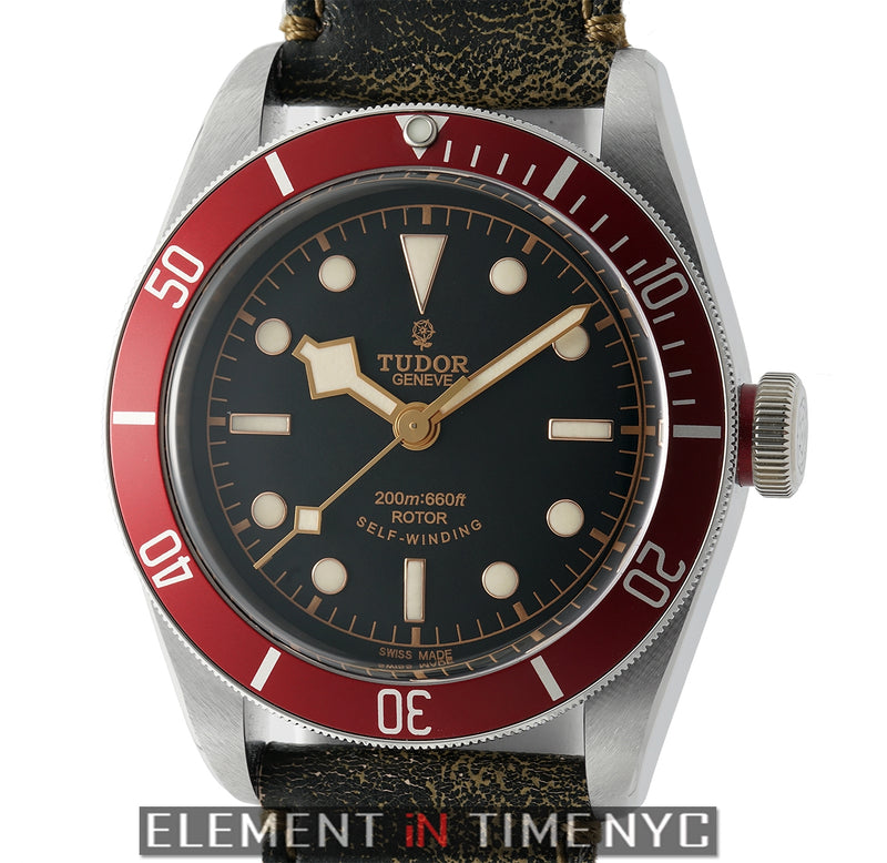 Black Bay Automatic Black Dial Red Bezel 41mm 2013