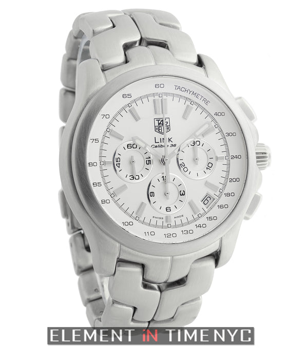Caliber 36 El Primero Chronograph Stainless Steel 43mm Silver Dial
