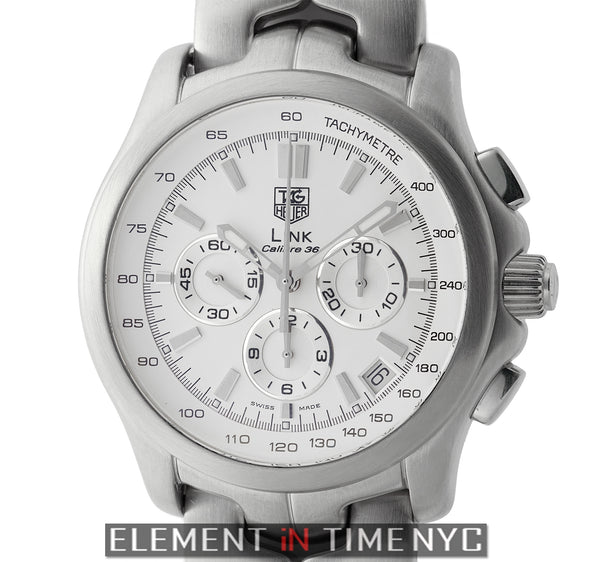 Caliber 36 El Primero Chronograph Stainless Steel 43mm Silver Dial