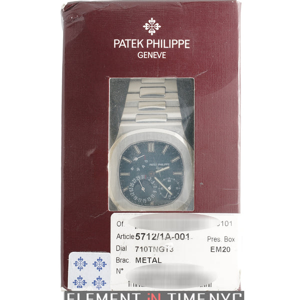 Patek 5712 power reserve moonphase hotsell