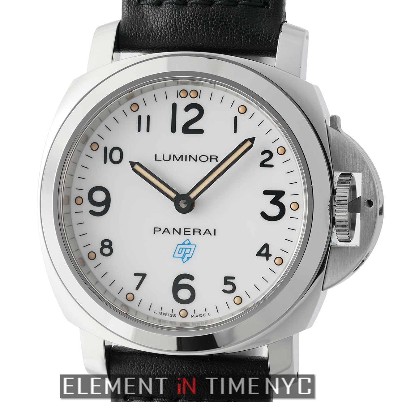 Panerai Luminor Base Logo Stainless Steel 44mm White Dial PAM