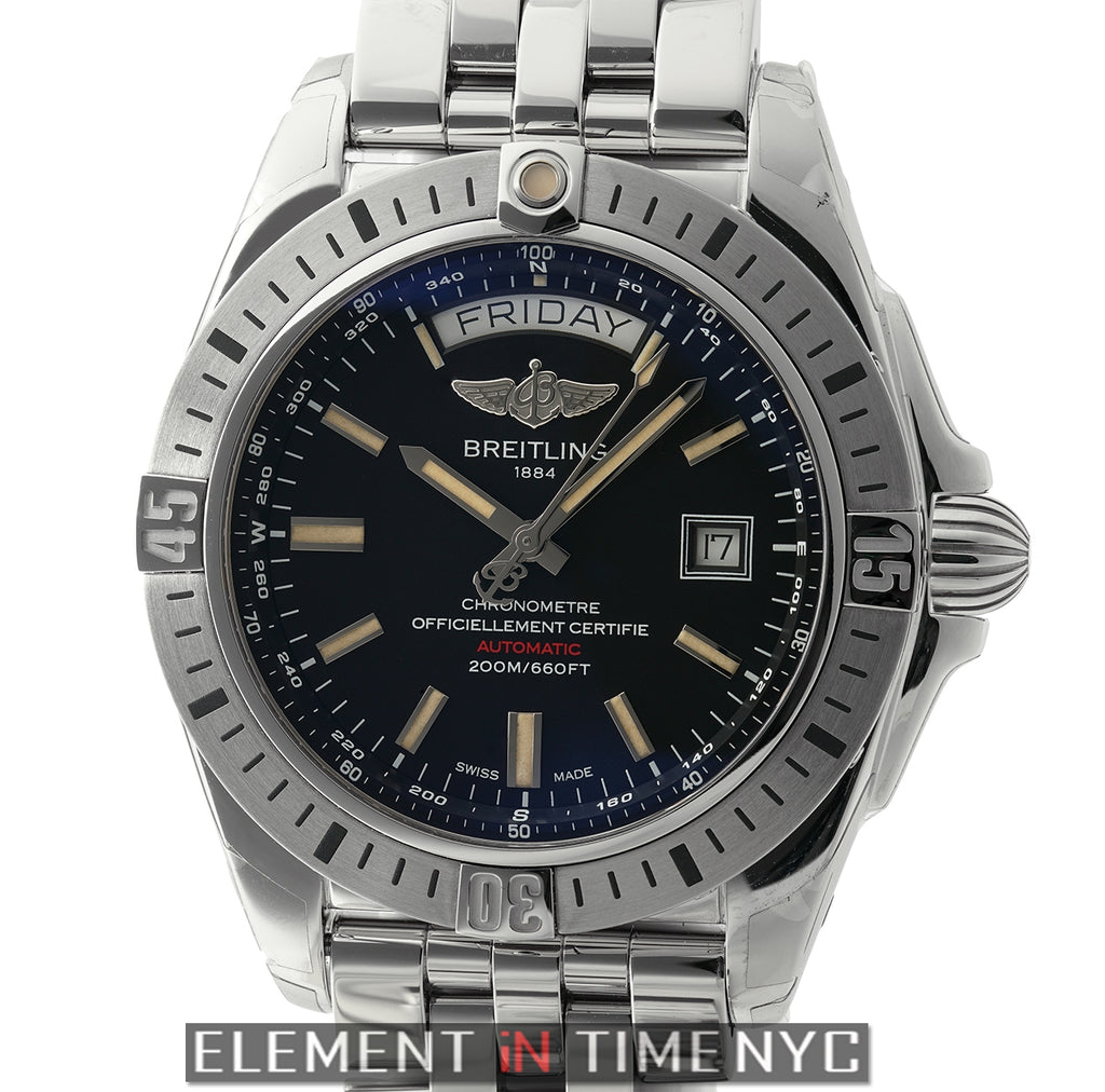 Breitling galactic best sale day date