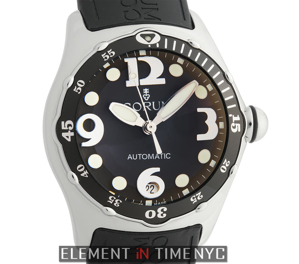 45mm Diver Stainless Steel Black Dial Automatic