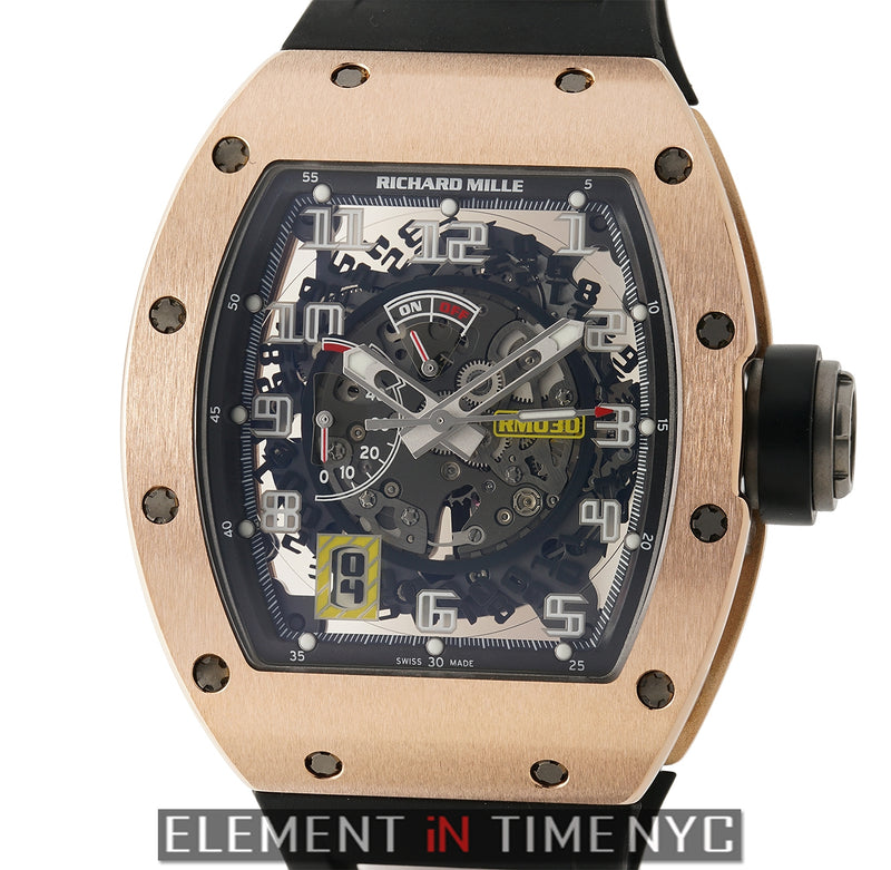 RM30 18k Rose Gold Automatic Declutchable Rotor