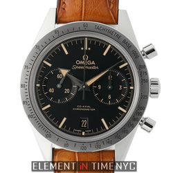 Speedmaster '57 Co-Axial Chronograph Steel 42mm Black Dial 2016