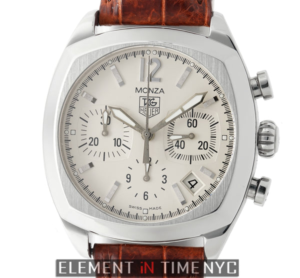 Chronograph Caliber 17 Steel 37mm Silver Dial