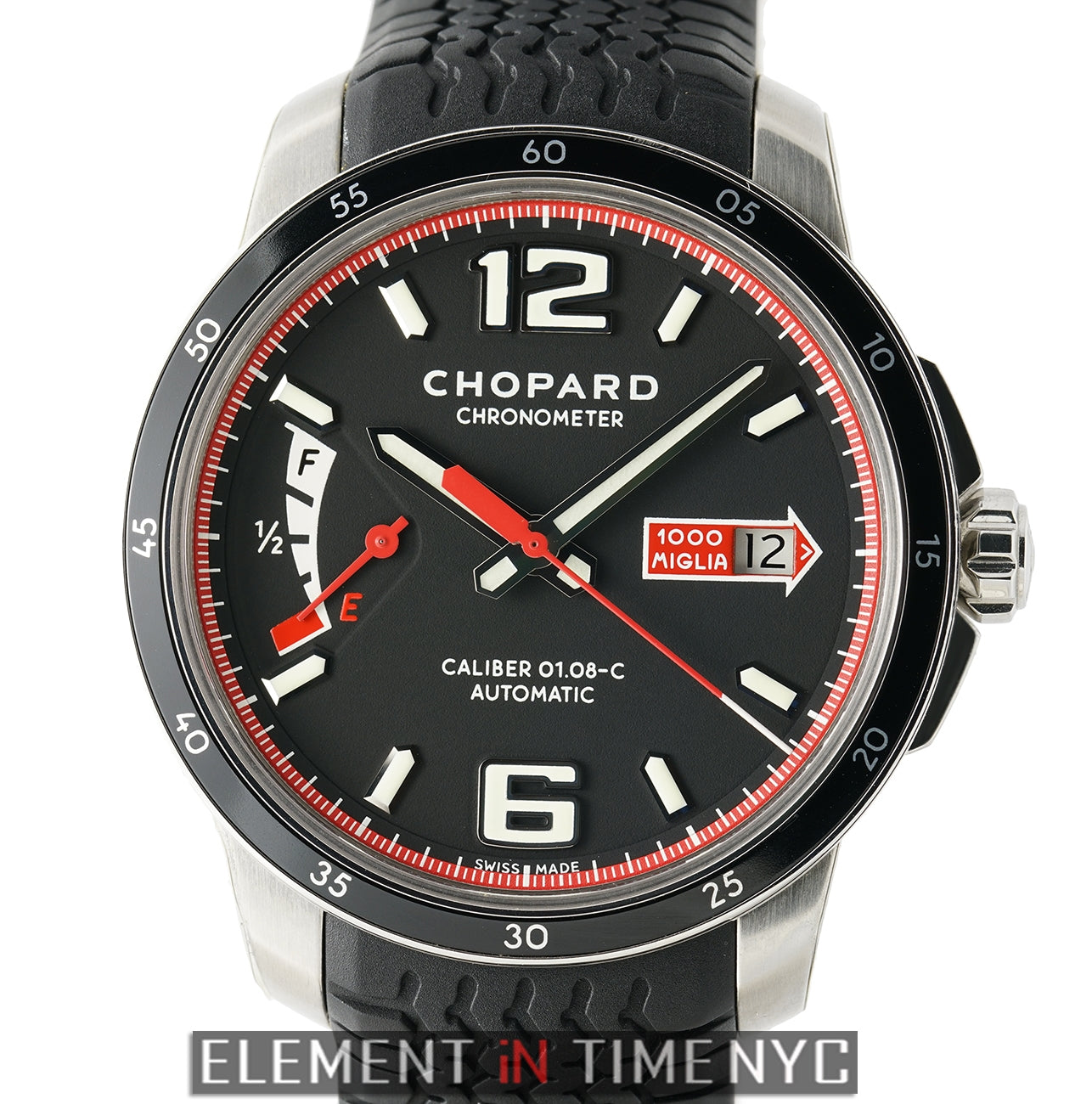 Chopard Mille Miglia GTS Power Control Steel 43mm Black Dial