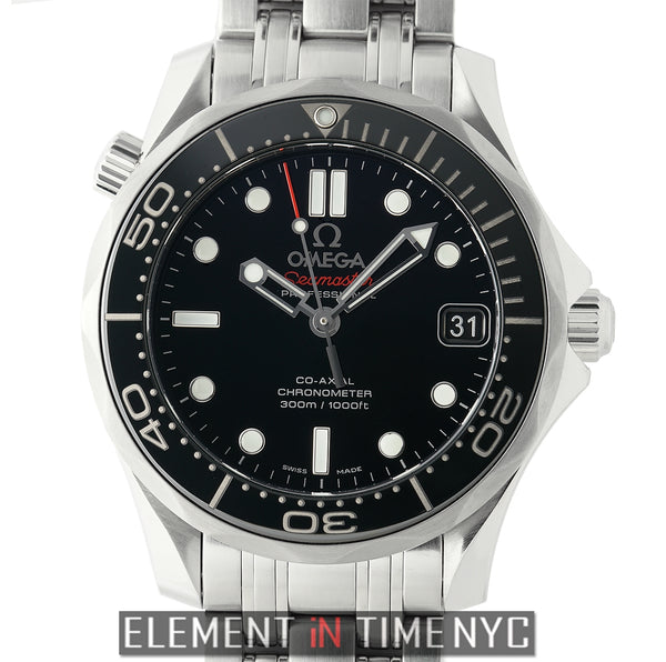Diver 300m Co-Axial 36mm Black Dial Automatic