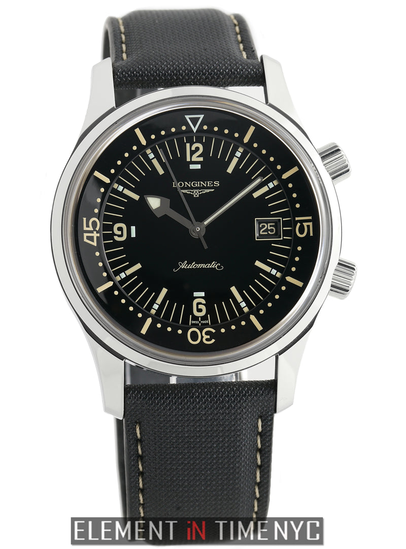 Legend Diver Stainless Steel 42mm Black Dial