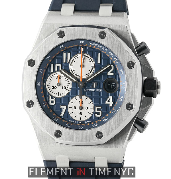 Chronograph Stainless Steel 42mm Blue Dial