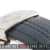 42mm Jumbo 18k White Gold Blue Dial
