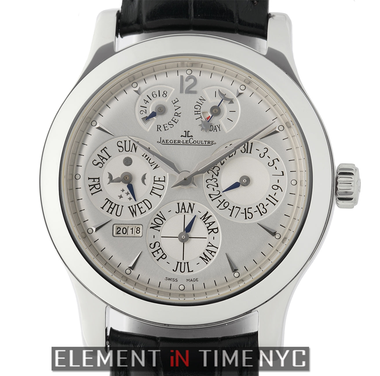 Jaeger LeCoultre Master Eight Days Perpetual Antoine LeCoultre LTD