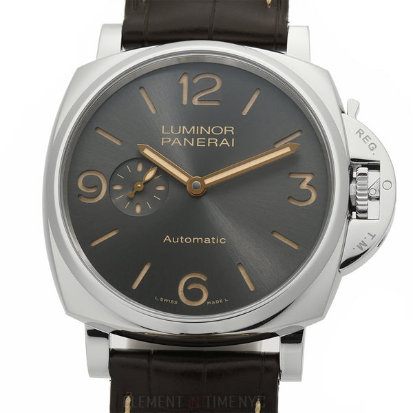 Panerai Luminor Due 3 Days Auto Steel 45mm Anthracite Dial PAM